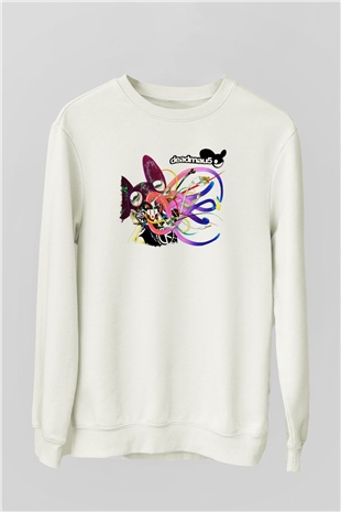 Deadmau5 Beyaz Unisex Sweatshirt