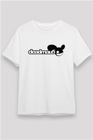 Deadmau5 Beyaz Unisex Tişört T-Shirt - TişörtFabrikası