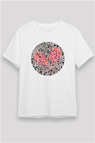Deadmau5 Beyaz Unisex Tişört T-Shirt - TişörtFabrikası