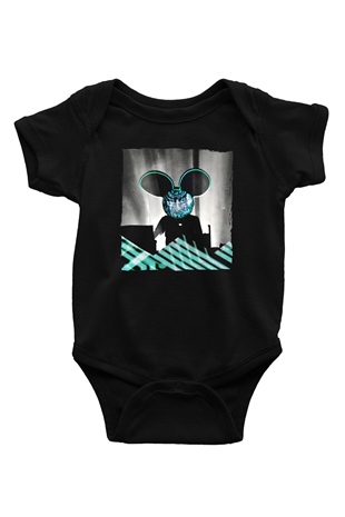 Deadmau5 Siyah Bebek Body - Zıbın