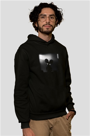 Deadmau5 Siyah Unisex Hoodie