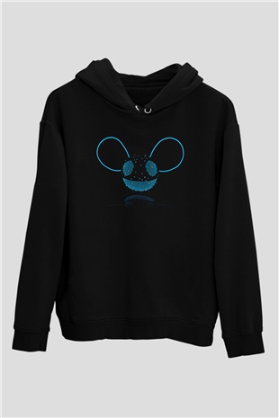 Deadmau5 Siyah Unisex Hoodie
