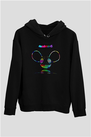 Deadmau5 Siyah Unisex Hoodie