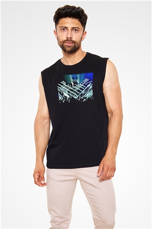Deadmau5 Siyah Unisex Kolsuz Tişört