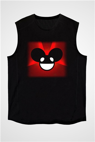 Deadmau5 Siyah Unisex Kolsuz Tişört