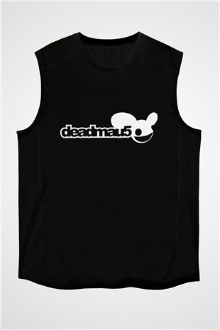 Deadmau5 Siyah Unisex Kolsuz Tişört
