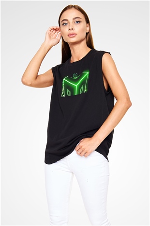 Deadmau5 Siyah Unisex Kolsuz Tişört
