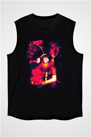 Deadmau5 Siyah Unisex Kolsuz Tişört