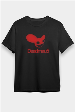 Deadmau5 Siyah Unisex Tişört T-Shirt - TişörtFabrikası