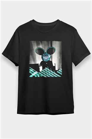 Deadmau5 Siyah Unisex Tişört T-Shirt - TişörtFabrikası