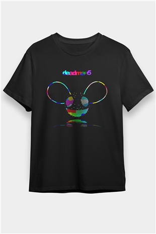 Deadmau5 Siyah Unisex Tişört T-Shirt - TişörtFabrikası