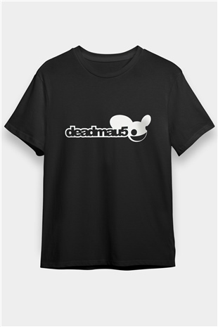 Deadmau5 Siyah Unisex Tişört T-Shirt - TişörtFabrikası