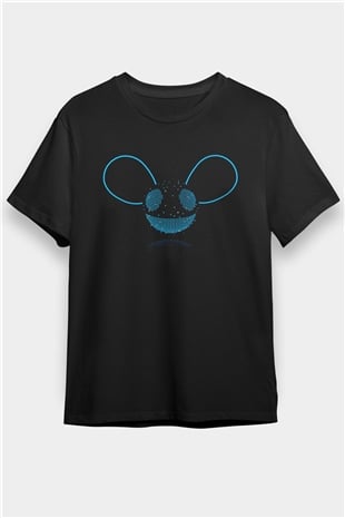 Deadmau5 Siyah Unisex Tişört T-Shirt - TişörtFabrikası
