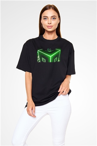Deadmau5 Siyah Oversize Tişört Oversize T-shirt - TişörtFabrikası
