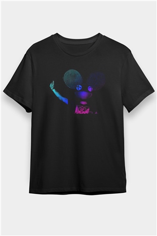 Deadmau5 Siyah Unisex Tişört T-Shirt - TişörtFabrikası