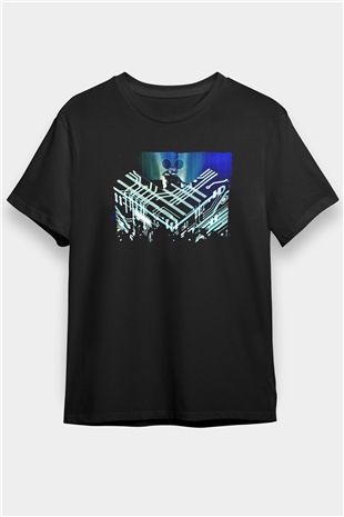 Deadmau5 Siyah Unisex Tişört T-Shirt - TişörtFabrikası