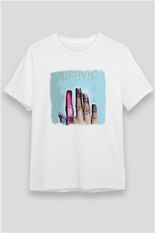 Deafheaven Baskılı Unisex Beyaz Tişört