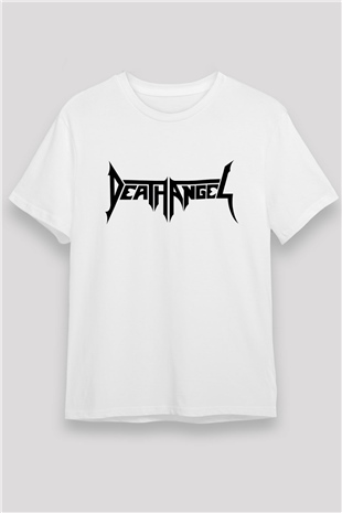 Death Angel Beyaz Unisex Tişört T-Shirt - TişörtFabrikası