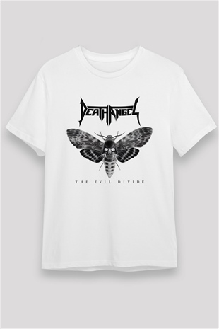 Death Angel Beyaz Unisex Tişört T-Shirt - TişörtFabrikası
