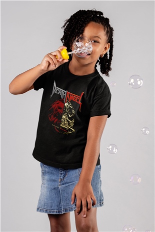Death Angel Siyah Unisex Çocuk Tişört