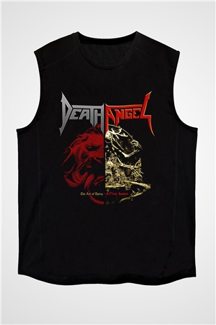 Death Angel Siyah Unisex Kolsuz Tişört