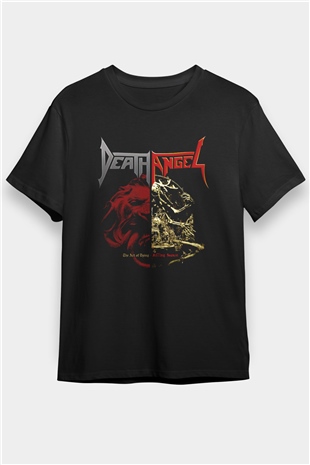 Death Angel Siyah Unisex Tişört T-Shirt - TişörtFabrikası