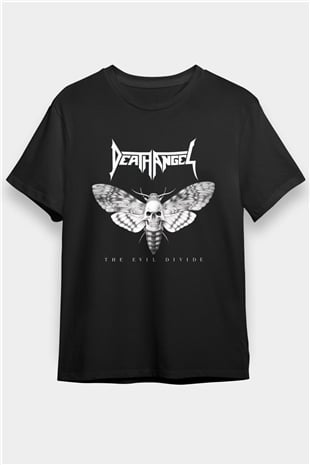 Death Angel Siyah Unisex Tişört T-Shirt - TişörtFabrikası
