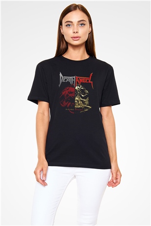 Death Angel Siyah Unisex Tişört T-Shirt - TişörtFabrikası