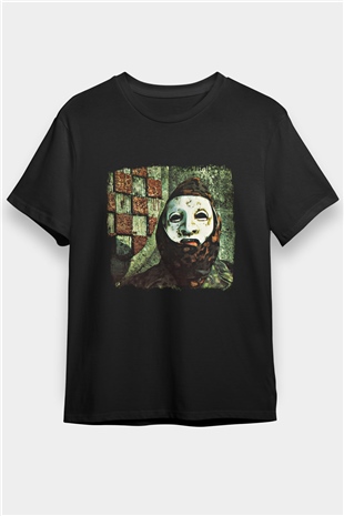 Death in June Baskılı Unisex Siyah Tişört