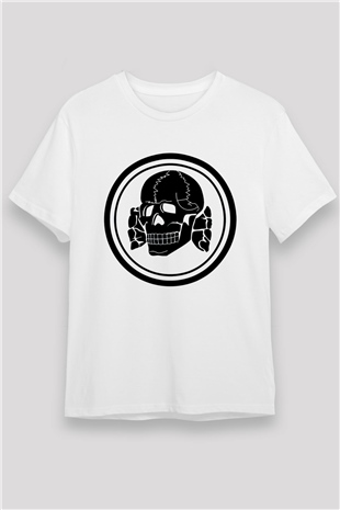 Death in June Beyaz Unisex Tişört T-Shirt - TişörtFabrikası