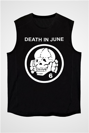 Death in June Siyah Unisex Kolsuz Tişört