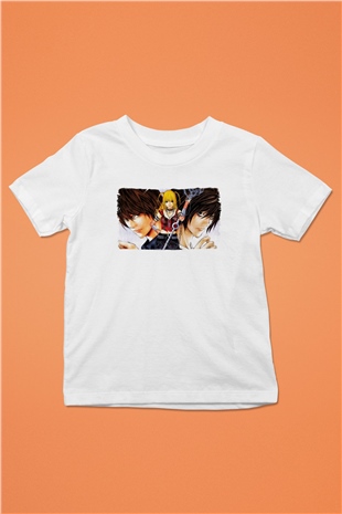 Death Note Beyaz Unisex Çocuk Tişört