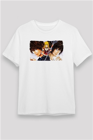 Death Note Beyaz Unisex Tişört T-Shirt