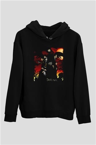 Death Note Siyah Unisex Hoodie