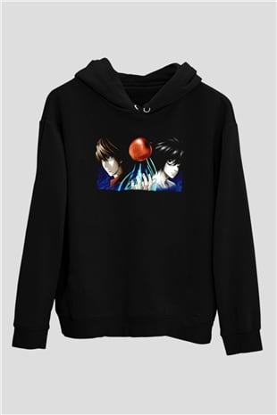 Death Note Siyah Unisex Hoodie