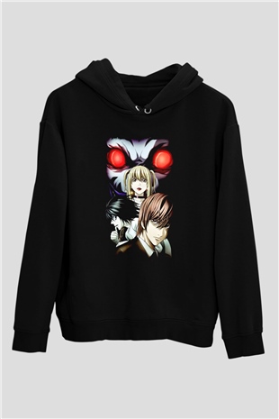 Death Note Siyah Unisex Hoodie