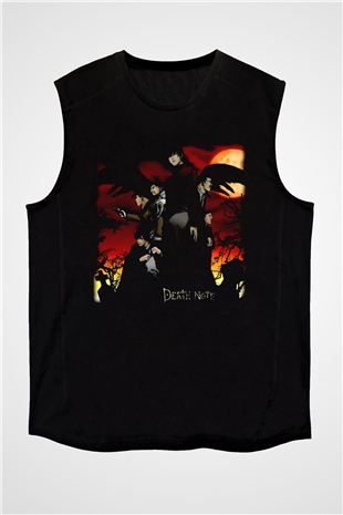 Death Note Siyah Unisex Kolsuz Tişört