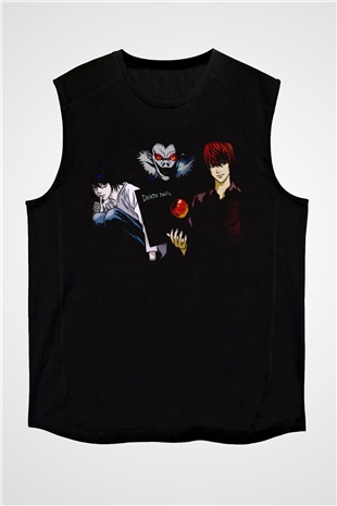 Death Note Siyah Unisex Kolsuz Tişört