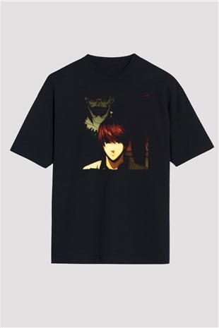 Death Note Siyah Unisex Oversize Tişört T-Shirt