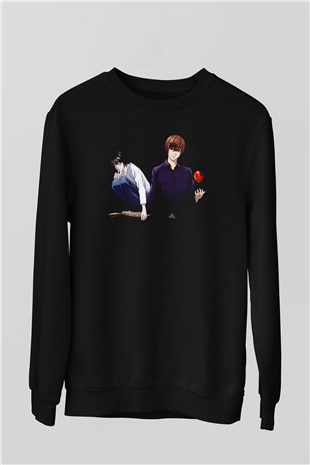 Death Note Siyah Unisex Sweatshirt