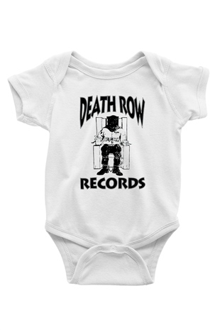 Death Row Records Beyaz Bebek Body - Zıbın