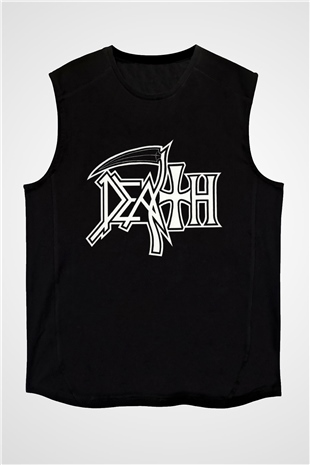 Death Siyah Unisex Kolsuz Tişört