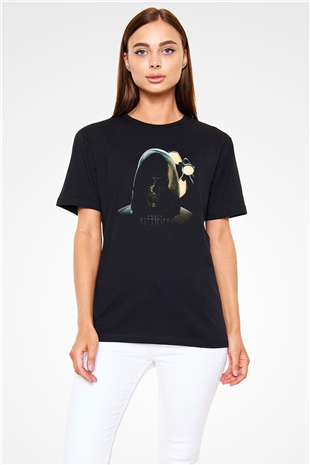Death Stranding Baskılı Unisex Siyah Tişört - Tshirt
