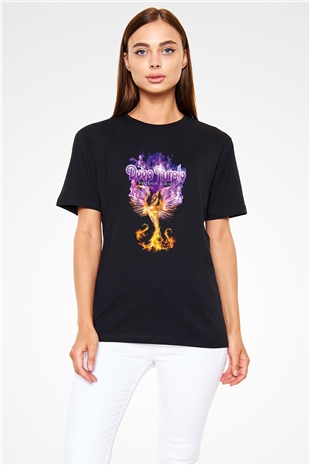 Deep Purple Siyah Unisex Tişört T-Shirt - TişörtFabrikası