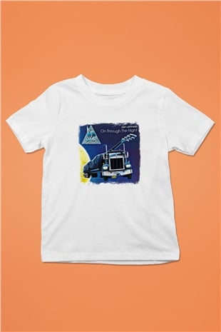 Def Leppard Baskılı Unisex Beyaz Çocuk Tişört