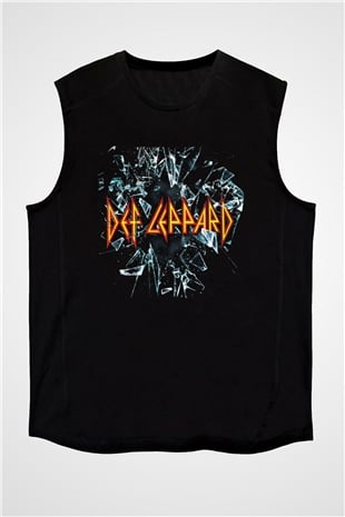 Def Leppard Siyah Unisex Kolsuz Tişört