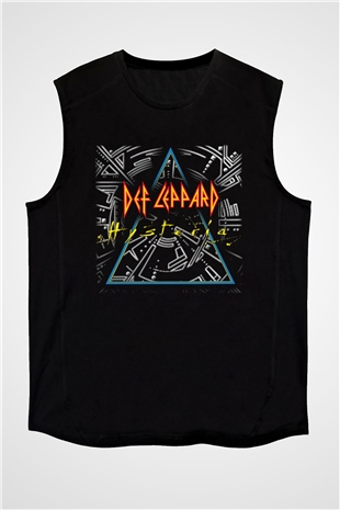 Def Leppard Siyah Unisex Kolsuz Tişört