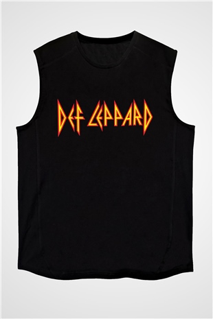 Def Leppard Siyah Unisex Kolsuz Tişört