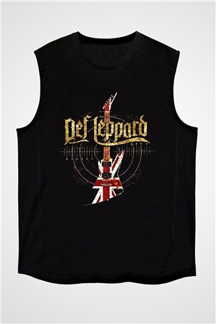 Def Leppard Siyah Unisex Kolsuz Tişört