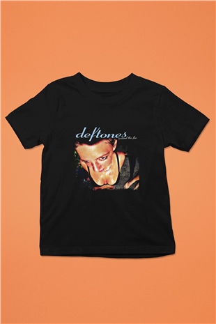 Deftones Baskılı Unisex Siyah Çocuk Tişört